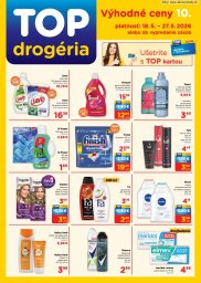 TOP Drogéria leták  s platnosťou 18. 5. - 27. 5. 2026 